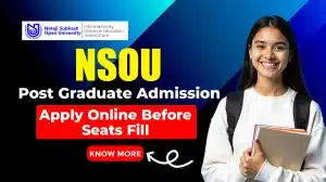 nsou post graduate admission