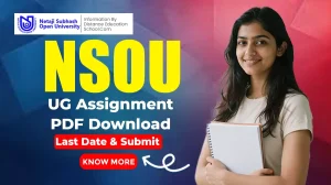 nsou ug assignment