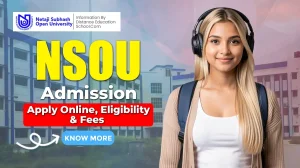 NSOU Admission 2026