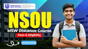 MSW Distance Course