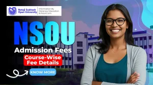 NSOU Admission Fees
