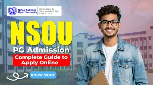 NSOU PG Admission
