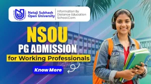 NSOU PG Admission