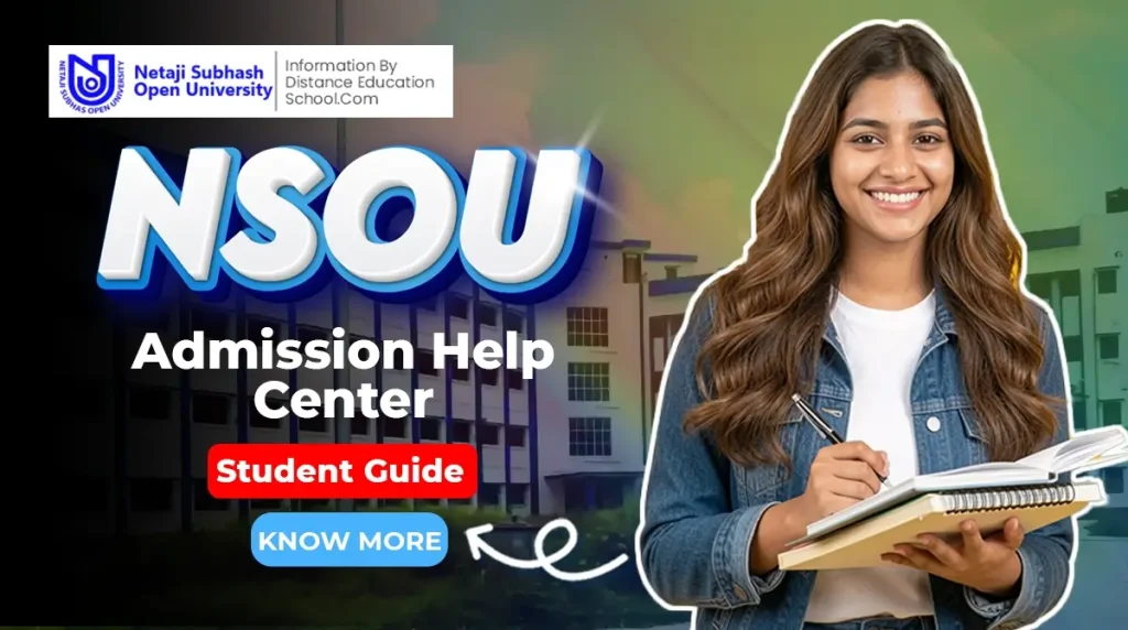 NSOU Admission