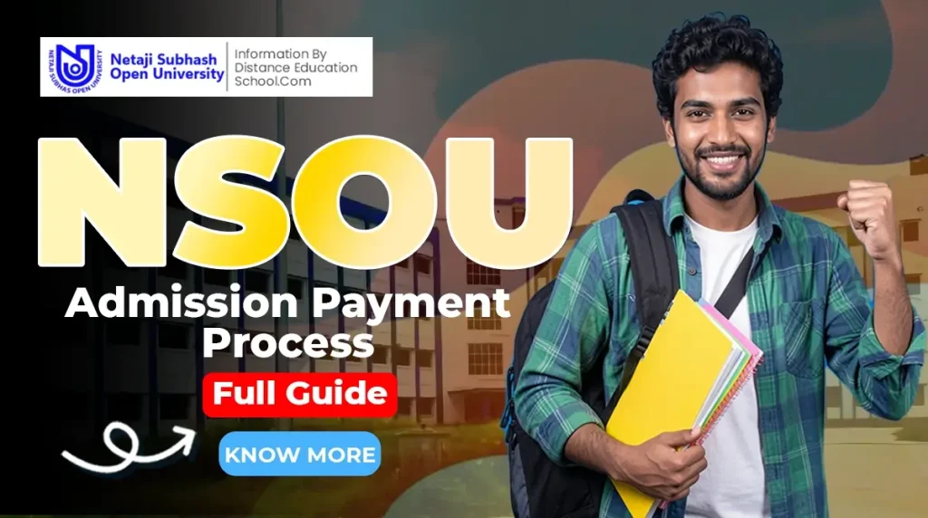 NSOU Admission