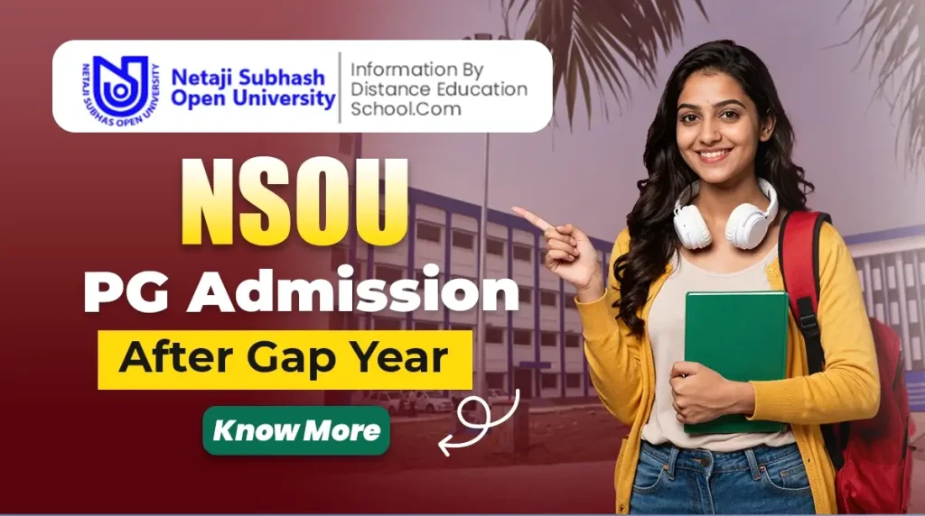 NSOU PG Admission