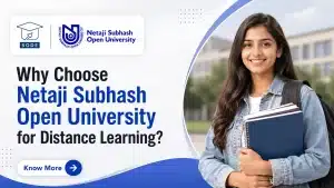 Netaji Subhas Open University distance education with recognised ODL courses and learner support